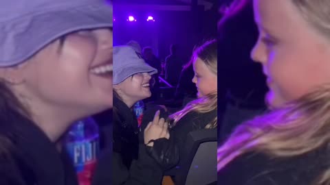 Selena Gomez shares sweet video with her little sister at the Olivia Rodrigo concert. 💜