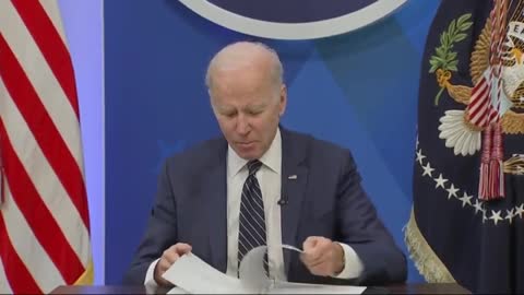 White House Cuts Audio as Biden Stares Bizarrely in Response to Questions