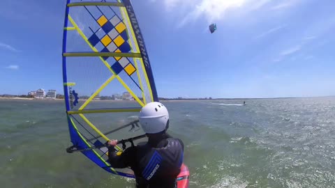 Foil Windsurfing, Pamlico Sound, Outer Banks, NC