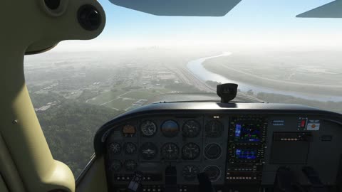 MSFS2020 Cessna 172 landing