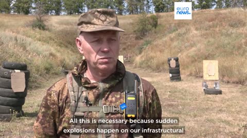 Ukrainians undergo military training in eastern Kharkiv as war unfolds