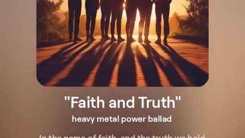 Faith and Truth - v1 - Songs of Freedom