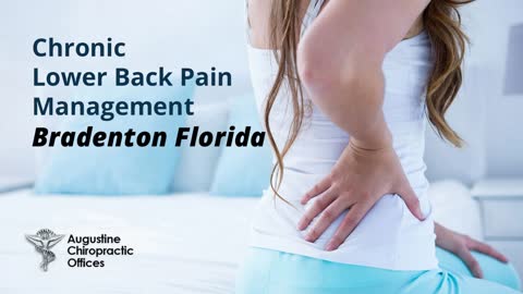 Chronic lower Back Pain management Bradenton Florida