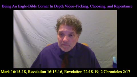 Being An Eagle-Bible Corner In Depth Video–Picking, Choosing, and Repentance