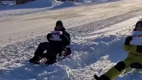 Children of Canada: Thank You, Truckers!