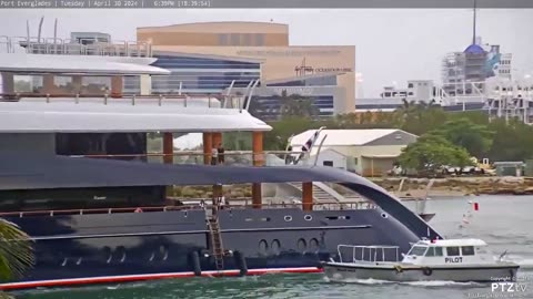 Mark Zuckerberg shows off his new $300 million mega yacht, powered by four diesel engines.