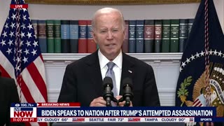 WATCH: President Biden delivers remarks on Trump assassination attempt | LiveNOW from FOX