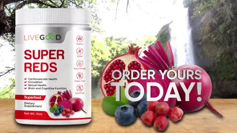 LiveGood Product l Organic Super Reds l Health and Wellness