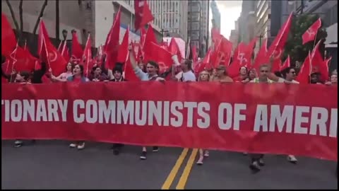 Disgusting Communists in the streets of Philadelphia