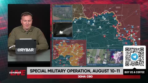 ❗️🇷🇺🇺🇦🎞 RYBAR HIGHLIGHTS OF THE RUSSIAN MILITARY OPERATION IN UKRAINE ON August 10-11, 2024