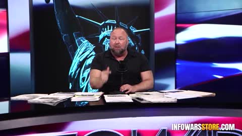 Alex Jones Sends a Message to Satan and His Globalist Minions
