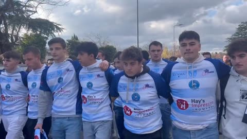 French boys march for Thomas who was stabbed to death by African Muslims