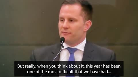 Watch Australian immigration minister Alex Hawke praising Novak Djokovic last year.