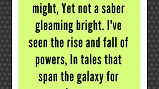 StarWars Riddle For Fun!