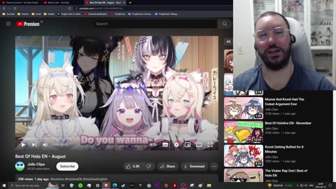 Hololive Reaction Best Of Holo EN - August 2023 By Jello Clips