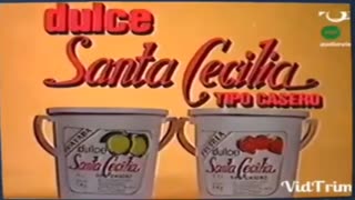 Dulces Santa Cecilia - Vieja publicidad paraguaya