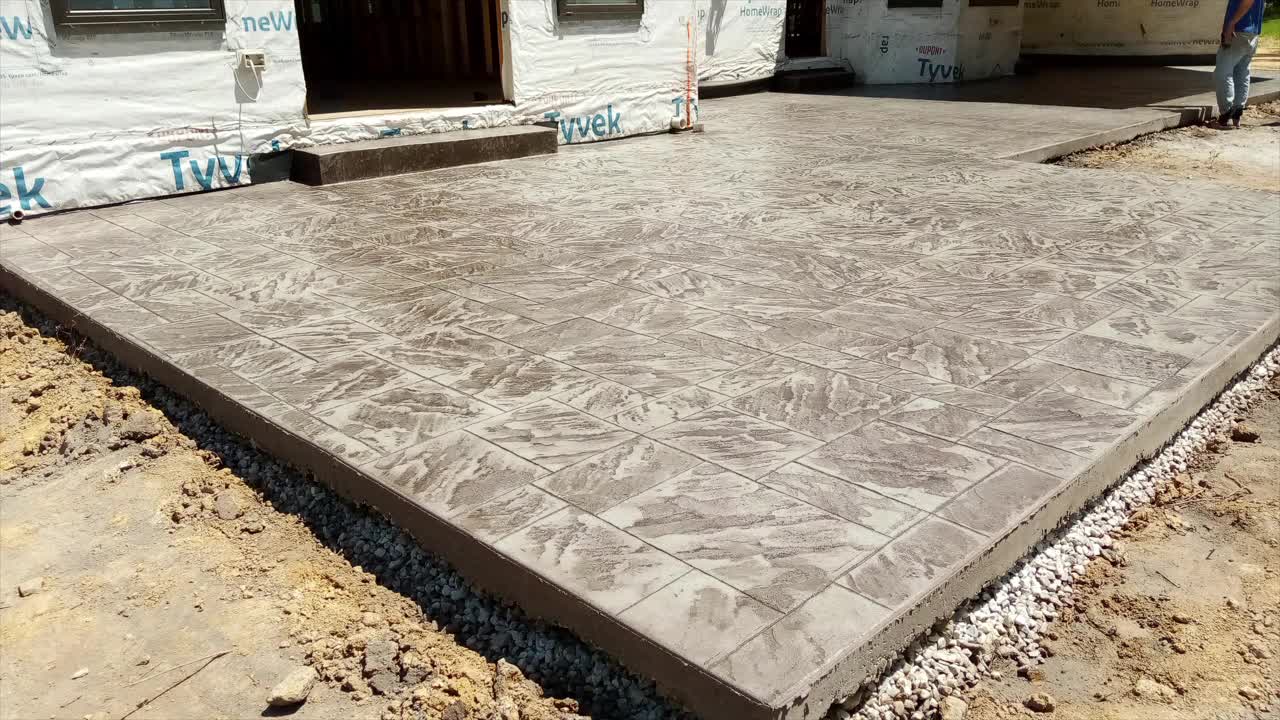 Stamped Concrete Project