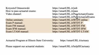 Exam LTAM exercise for July 27, 2021