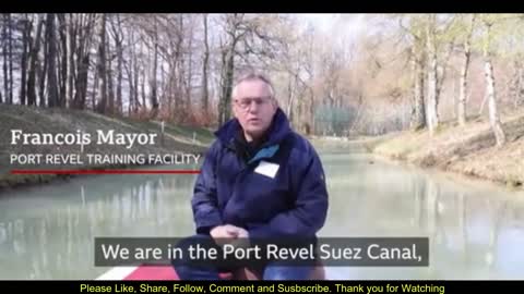 Latest World News | Navigating a mini Suez Canal in France