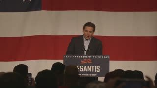 Gov. DeSantis takes the stage as he kicks off his presidential campaign in Iowa