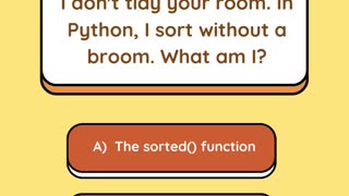 Python's Organizing Expert - Coding Riddles