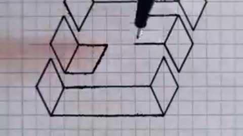 How To Draw Illusion 3D