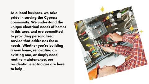 Residential Electricians in Cypress