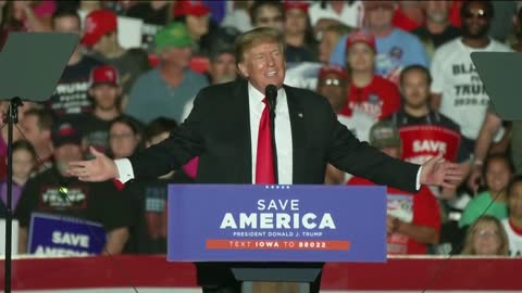 45 President Trump hosts Iowa rally
