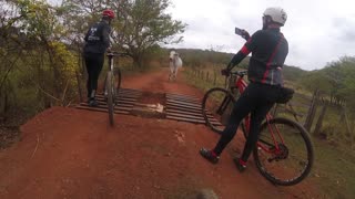 Bike Riders vs Bull