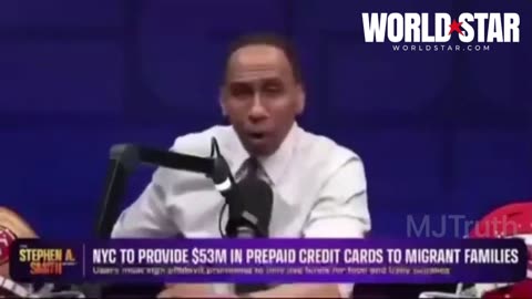 Stephen A. Smith Goes Off On NYC '$53 Million Program For Illegals.
