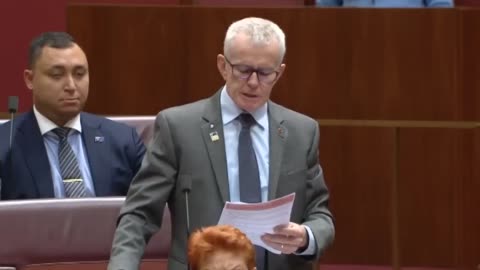 Sen. Malcolm Roberts: We Will Chase You Until You're Held Accountable, No more indemnity!