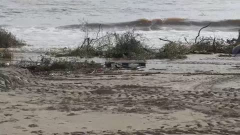 Fuertes lluvias en Mallorca, España