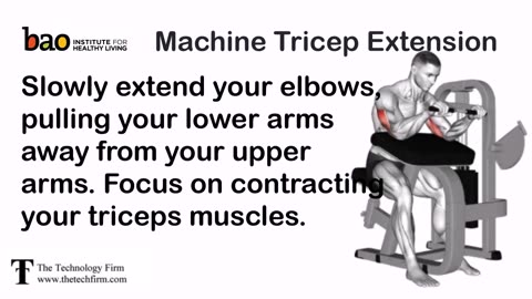 Machine Tricep Extension