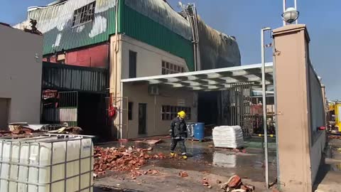 KZN Resins fire aftermath
