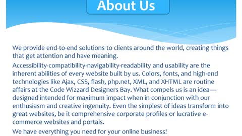 Code Wizzard- -Best Web Design and Web Development Company USA
