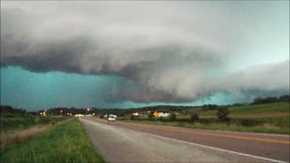 Storm chaser struck by lightning!