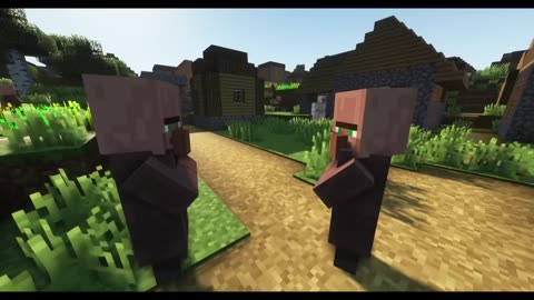 Minecraft POV: Your a Villager in a Grox Video...