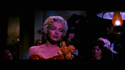 Niagara 1953 Marilyn Monroe Shower scene remastered 4k