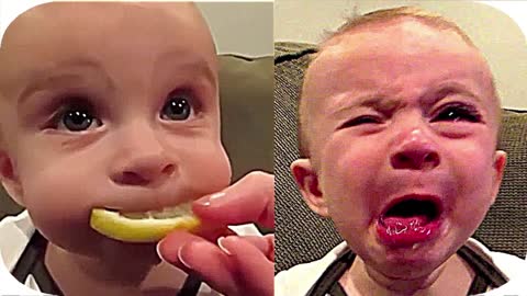 Best Videos of Cute Babies Eating Lemons for the first tome - Try Not to laugh(1080P_HD).mp4