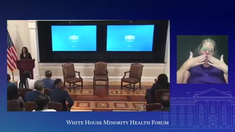 WHITE HOUSE Minority Healthy Forum - 4/19/24..