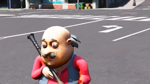 GTA MOTU SAVE PATLU FROM BLUE MONSTERS #shorts