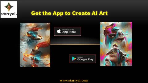 Best AI Painting Generator App in 2022 - StarryAI