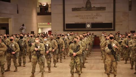 🚨BREAKING: US Military Oath at the Capitol Building!
