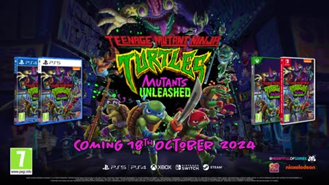 Teenage Mutant Ninja Turtles: Mutants Unleashed - Official Announcement Trailer