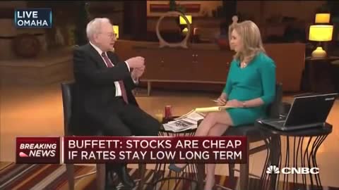 Warren Buffett - Interview on Interest Rates
