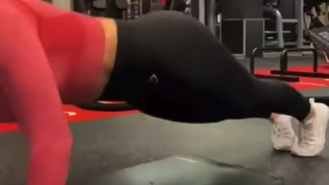 Girl Lower Side Workout Short Video