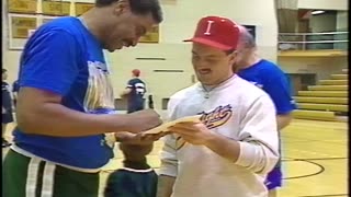 1993 - Former Pacers & Media Personalities Play Hoops & Raise Money for Young Burn Victim