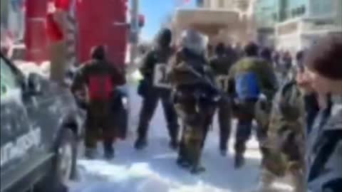 UN Troops deployed in ottawa? Canadian government declares war on citizens -Thurs Feb 17th 2022