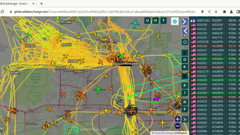 More Bird Nazipac Utah China over Morristown AZ28 - Jan 26th 2024 - 11am ish -