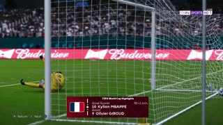 eFootball PES 2021 l France won the Group D game FIFA World Cup Quatar 2022 Tunisia v France